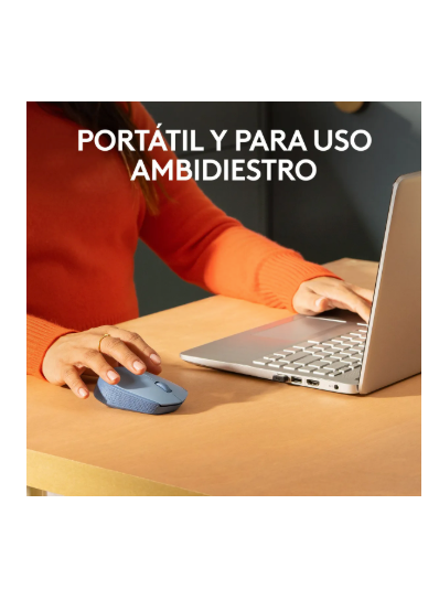 Mouse inalámbrico Logitech Inalámbrico M170  blue grey