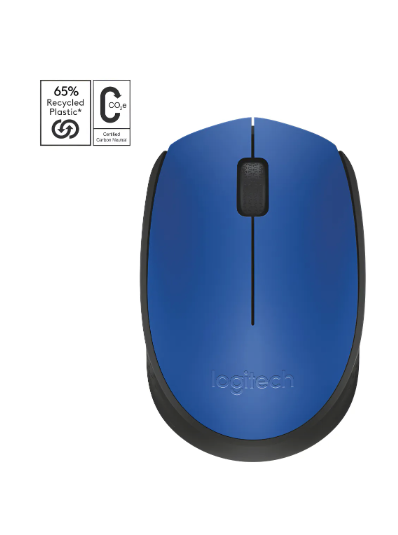 Mouse Inalambrico Logitech M170 Azul