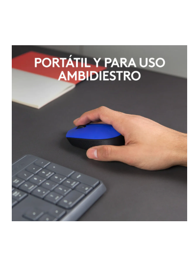 Mouse Inalambrico Logitech M170 Azul