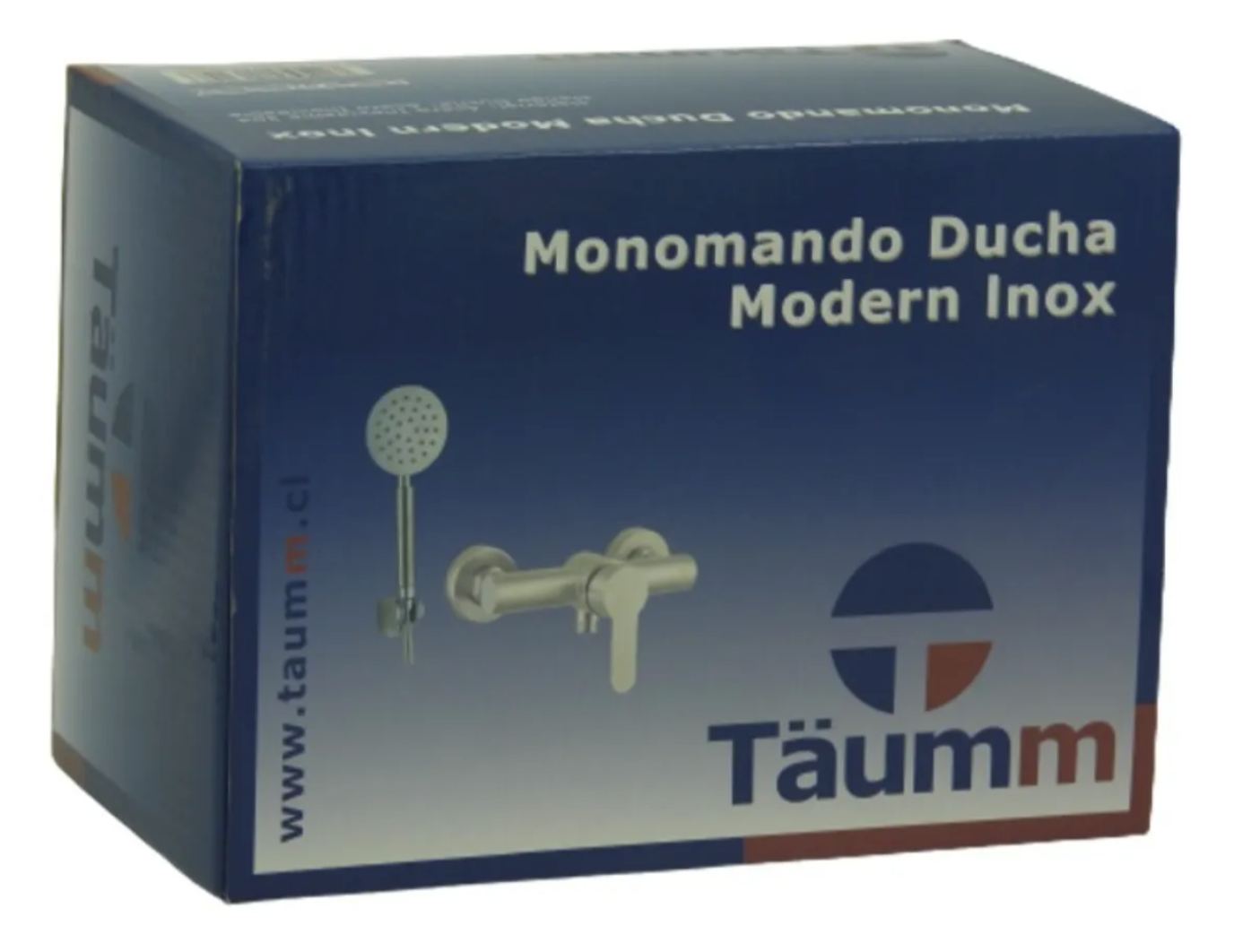 Monomando Ducha Modern Inox Taumm Acero Inoxidable Mate