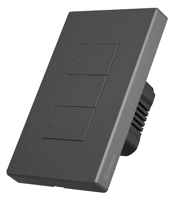 Interruptor Wifi De Pared Sonoff Switchman M5 De 3 Canales