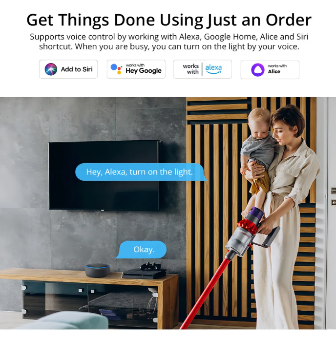 Interruptor Wifi De Pared Sonoff Switchman M5 De 3 Canales