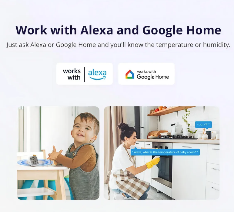 Sonoff Snzb-02d Sensor Temperatura Humedad Zigbee C/display