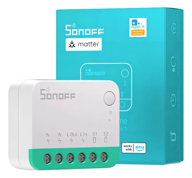 Interruptor Wifi Sonoff Mini Extreme - Matter Compatible MINIR4M