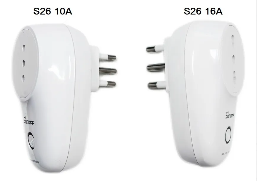 Enchufe Wifi Sonoff S26 R2 4000w/16a Patas Gruesas
