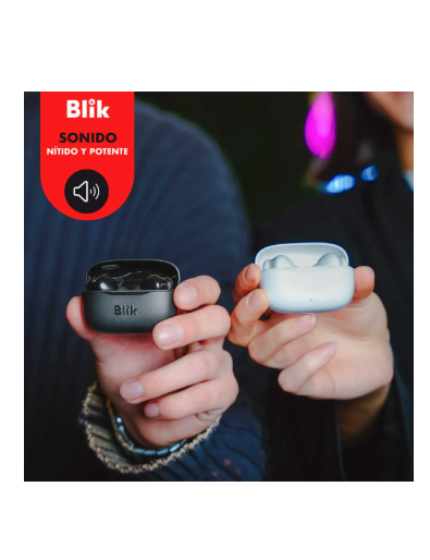 Audifonos Bluetooth Inalámbricos Blik Air500 Blanco