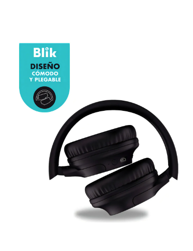 Audífonos Bluetooth Blik Soul250 16 Hrs Color Negro