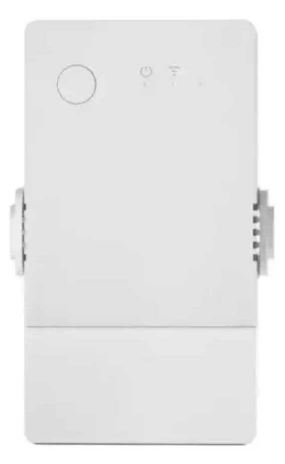 Interruptor Wifi Con Medición De Energía Sonoff Pow Origin Blanco