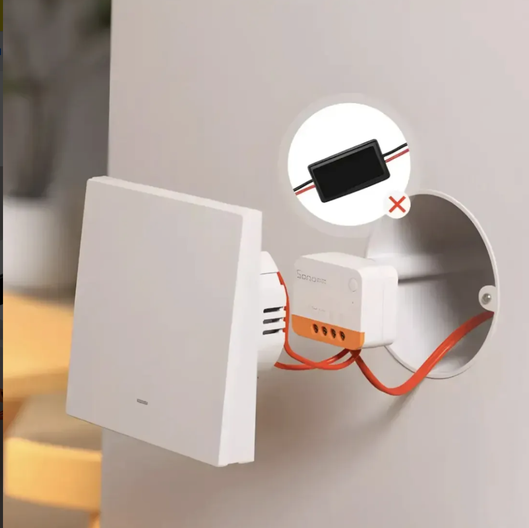 Interruptor Zigbee Sin Neutro Sonoff Mini Extreme Zbminil2 Blanco