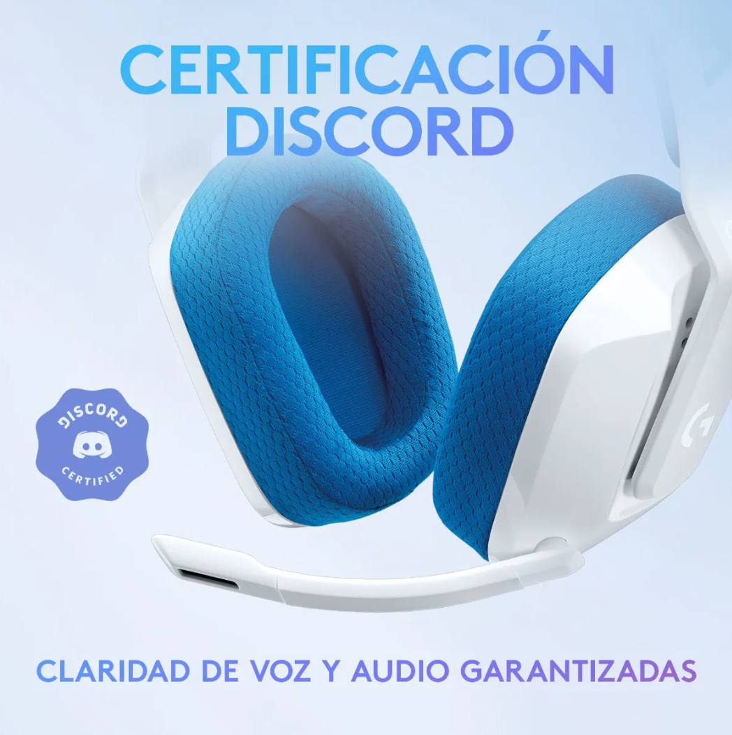 Audifono Gamer Logitech G335 White Pc/ps4/switch/xbox Color Blanco