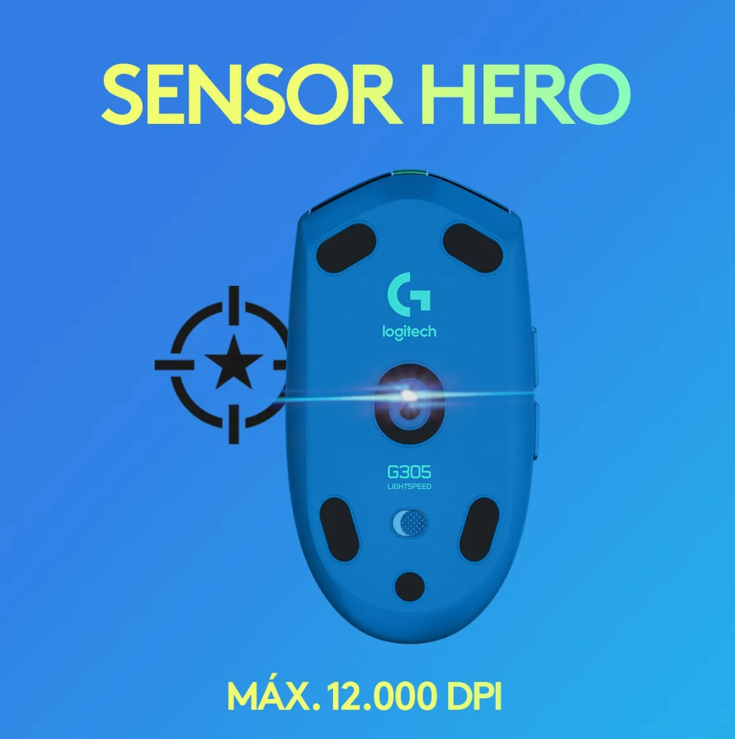 Mouse Inalambrico Logitech G305 Ligthspeed