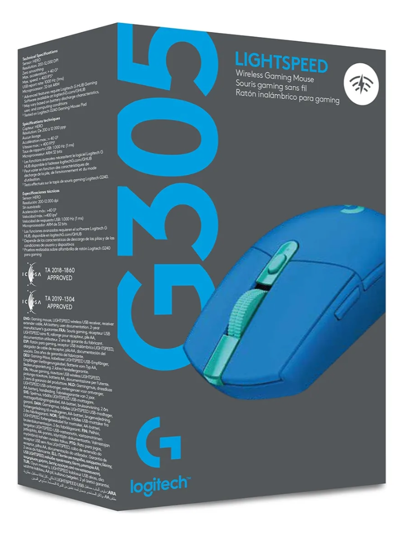 Mouse Inalambrico Logitech G305 Ligthspeed