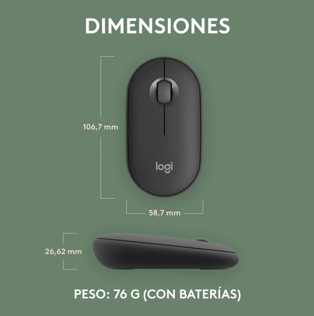 Logitech Pebble Mouse M350S