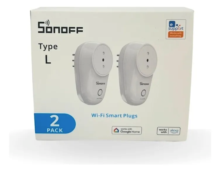 Enchufe Inteligente Wifi Sonoff S26 Blanco Alexa Google Home