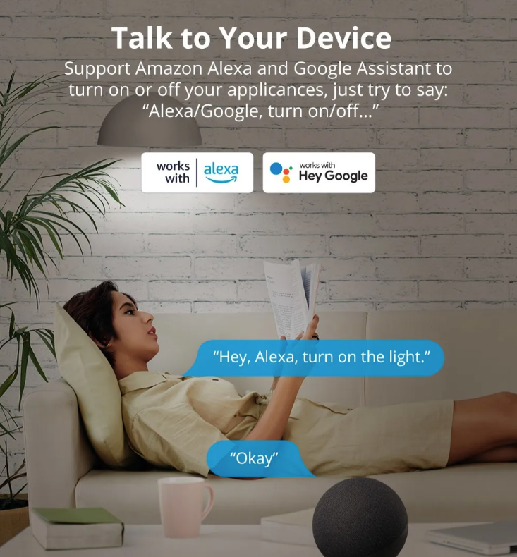 Enchufe Inteligente Wifi Sonoff S26 Blanco Alexa Google Home