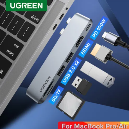 Ugreen 80856 Adaptador Usb C Hub Para Macbook Pro Macbook Air M1