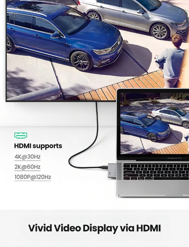 Ugreen 80856 Adaptador Usb C Hub Para Macbook Pro Macbook Air M1
