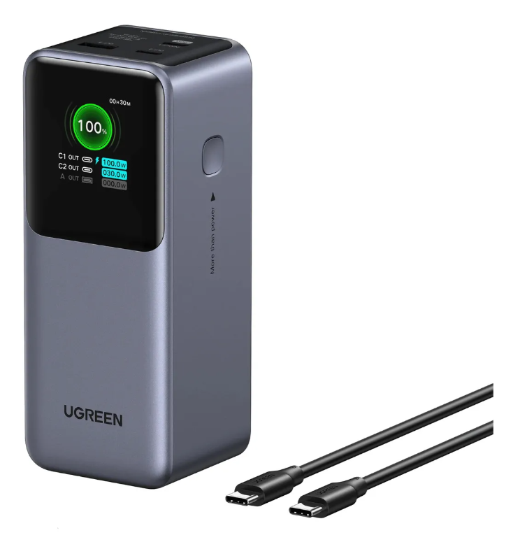 Power Bank UGREEN PB721 20.000 mAh 130W Negro