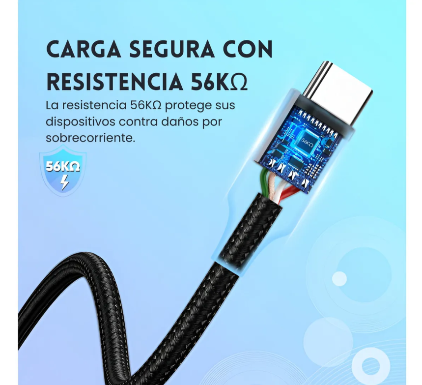 Ugreen Cable Usb-c A Usb-a 1m Carga Rápida 3a Color Negro Negro