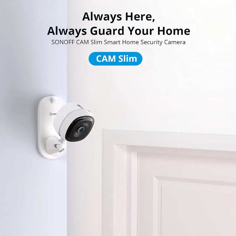 Cámara De Seguridad Wifi 1080p Hd Sonoff S-cam Color Blanco