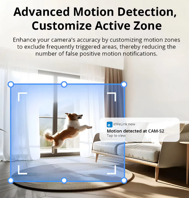 Cámara De Seguridad Wifi Full Hd Sonoff Cam Slim Gen2 Color Blanco