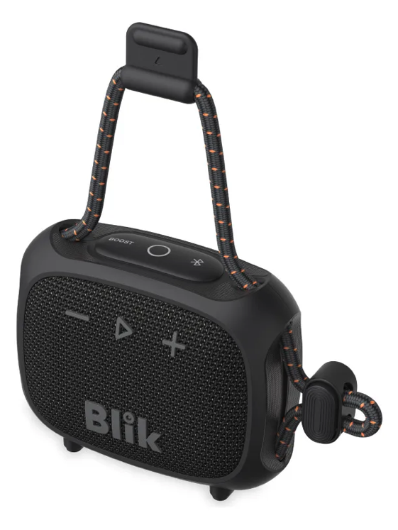 Parlante Bluetooth Blik Rider 8w Ipx7 5h Clip