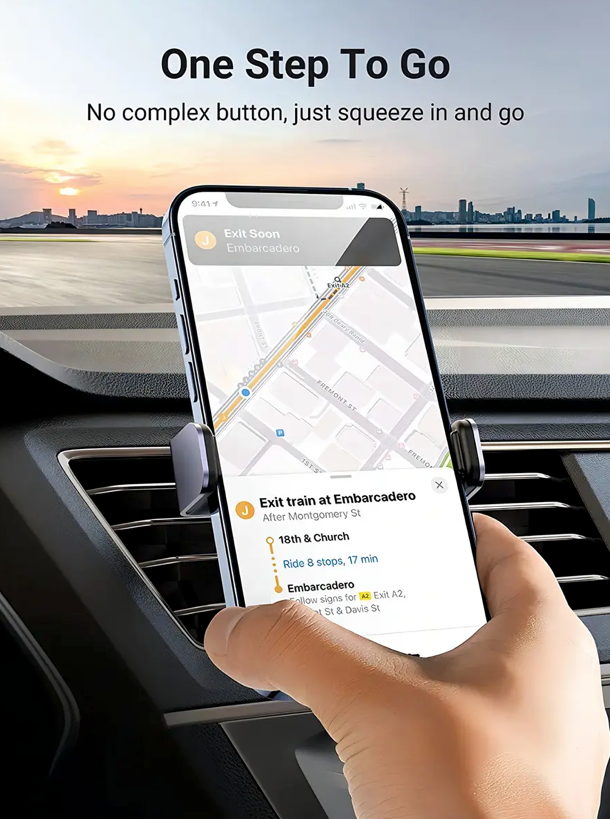 Soporte para teléfono de coche Ugreen P con rotación de 360 grados