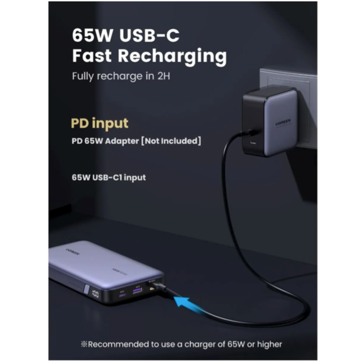Bateria Portatil 25.000mah Power Delivery 145w Ultra