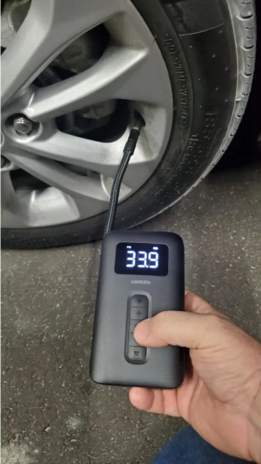 Ugreen Inflador Recargable Portable 150psi Max Black Cd259