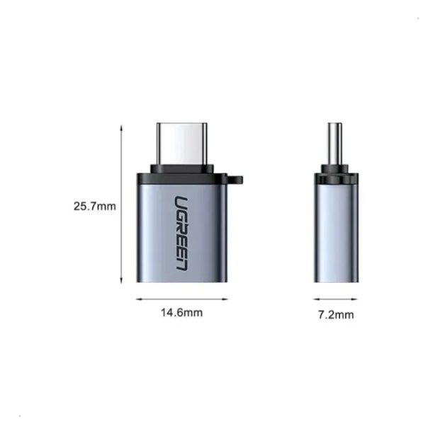 Adaptador Otg Usb-c / Usb-a 3.0 Ugreen Us270