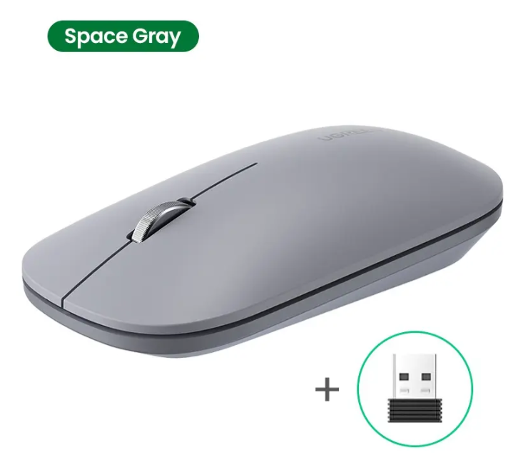 Ugreen Mouse Inalámbrico Ultradelgado Gris