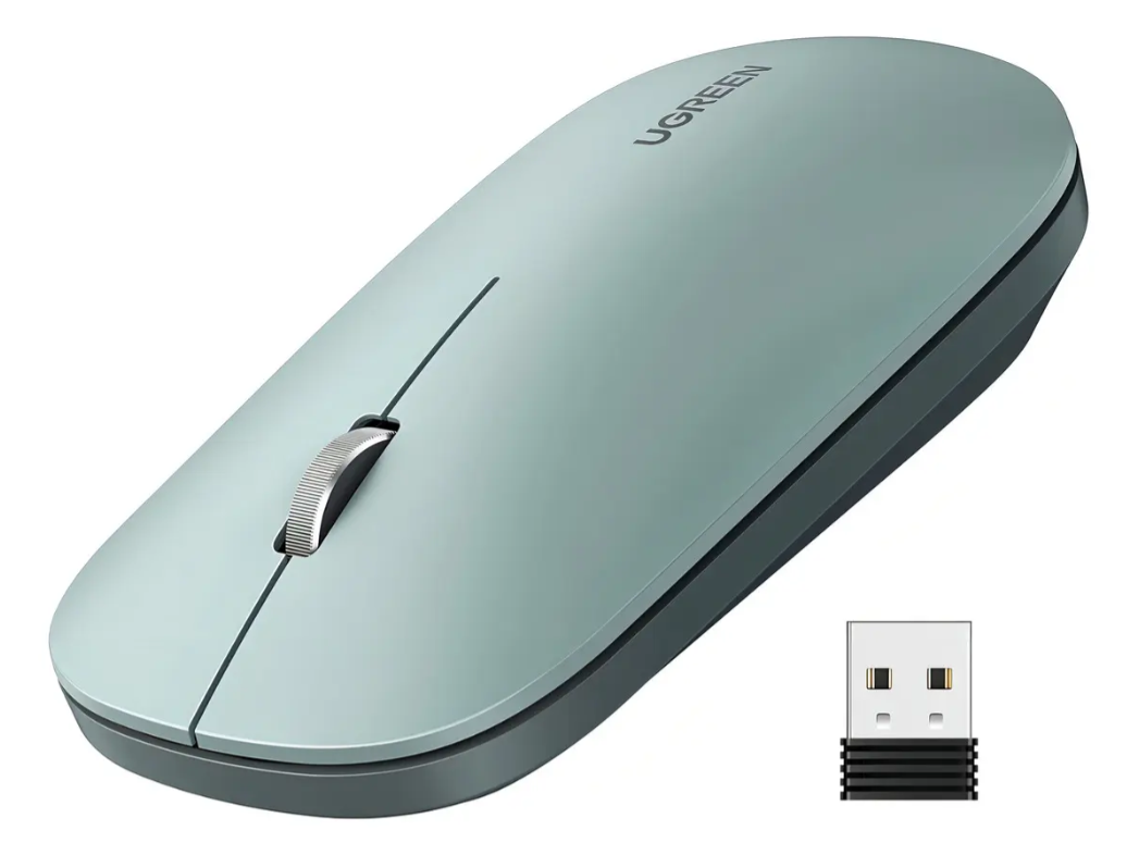 Ugreen Mouse Inalámbrico Ultradelgado Verde