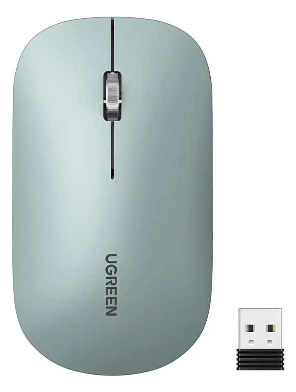 Ugreen Mouse Inalámbrico Ultradelgado Verde