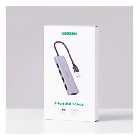 Ugreen Convertidor Hub De 4 Puertos Usb 3.0 Carga Usb