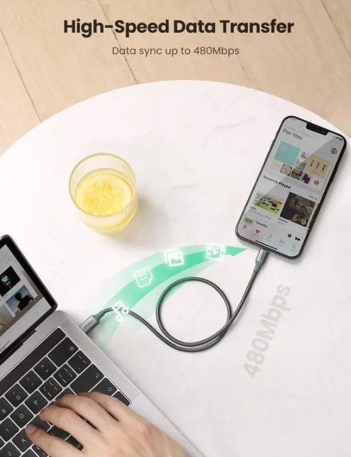 Cable Usb C A Lightning De Carga Rápida Ugreen