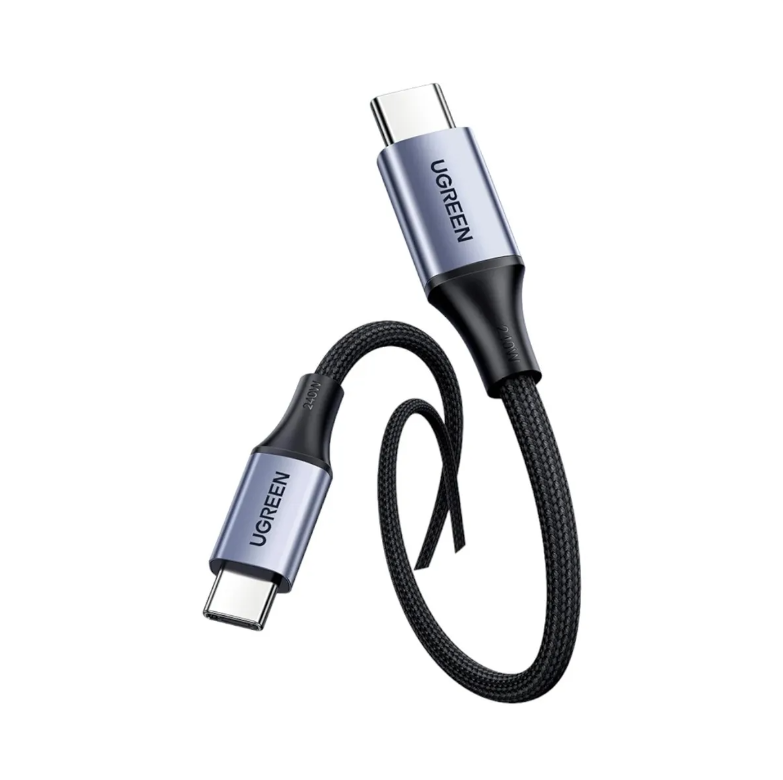 Cable Ugreen 240w Usb C - Usb C Para Notebook Carga Rapida Negro