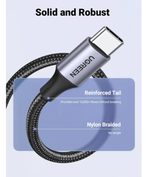 Ugreen Cable Usb-c / Usb-a Datapower 3a Max 2 Metros