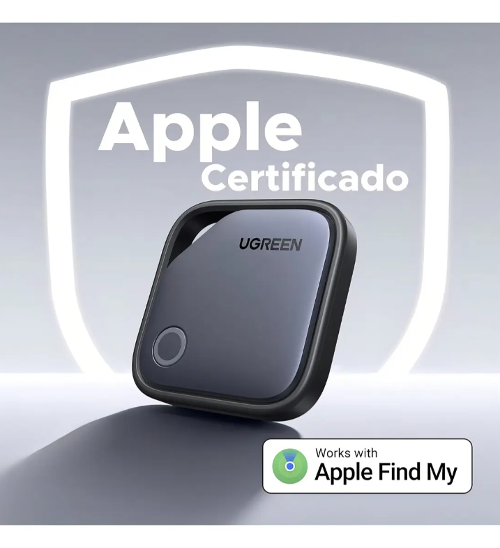 Ugreen Finetrack Localizador Apple Find My 2 Años Negro