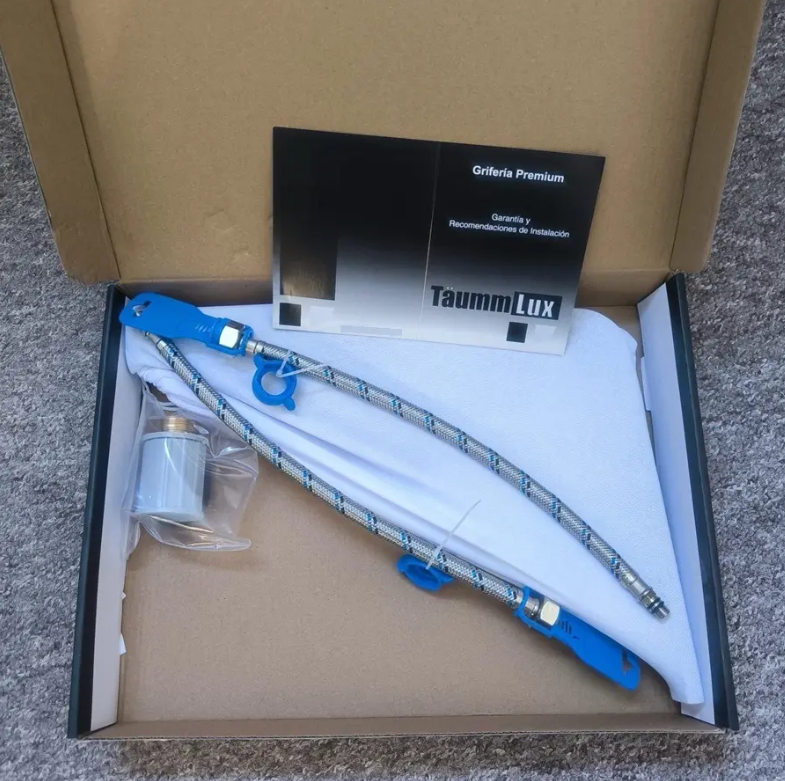 Llave Monomando Lavaplatos Vertical Kassel Taumm Deluxe Prem