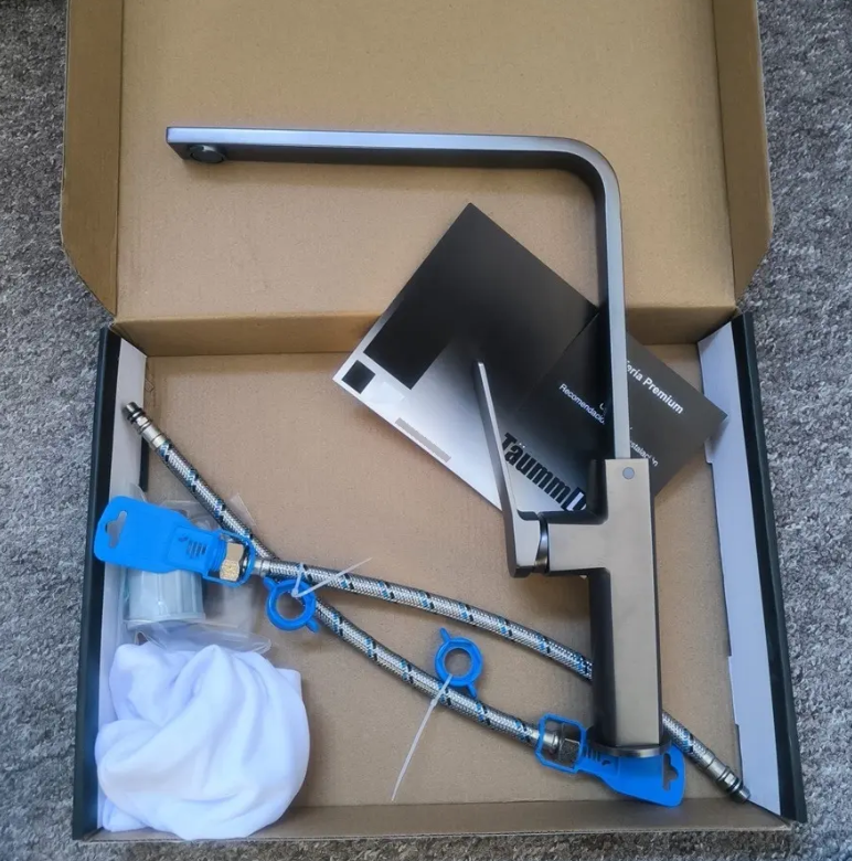 Llave Monomando Lavaplatos Vertical Kassel Taumm Deluxe Prem