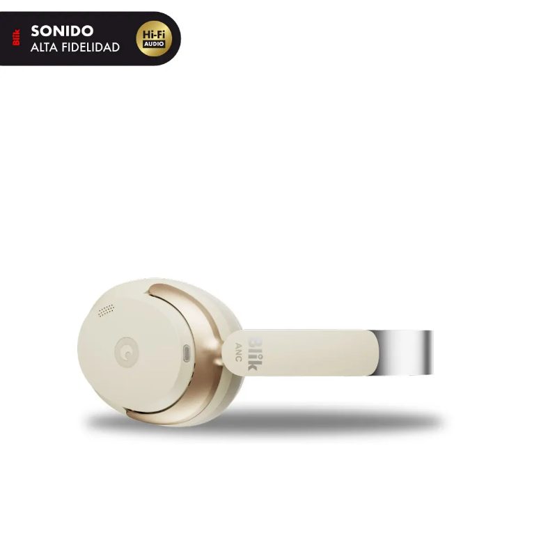 Audifonos Bluetooth Blik Aura950 Cancelación De Ruido 72h