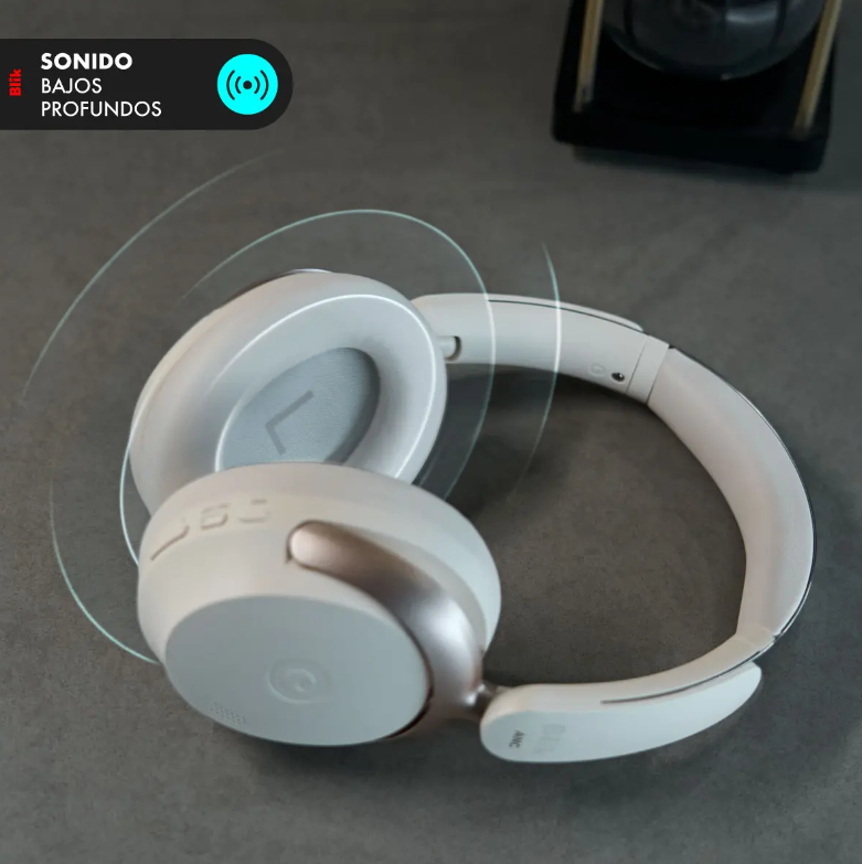 Audifonos Bluetooth Blik Aura950 Cancelación De Ruido 72h