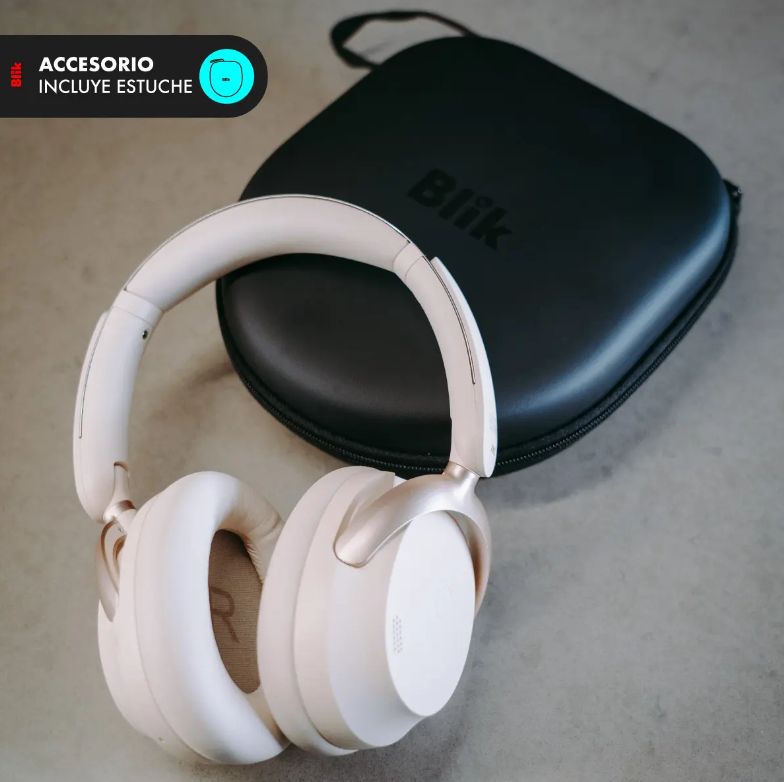 Audifonos Bluetooth Blik Aura950 Cancelación De Ruido 72h