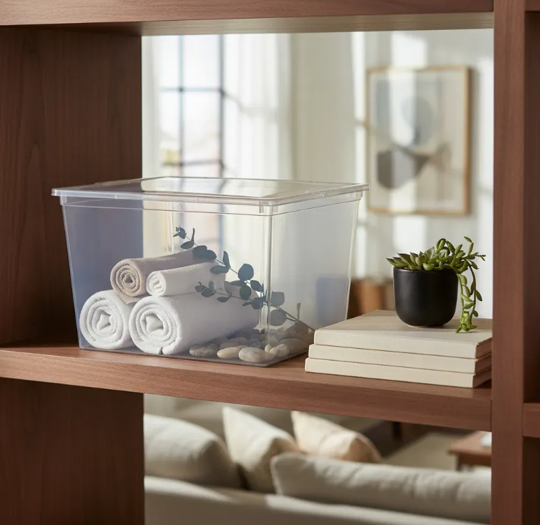 Set 7 Cajas Organizadora Modubox 6 De 4.7 + 1 De 30 L