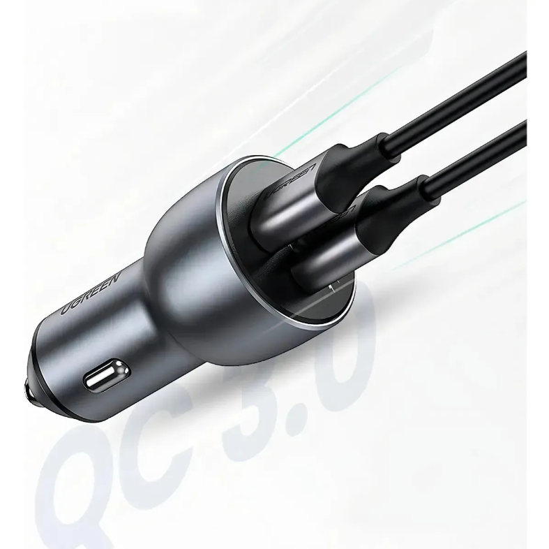 Cargador Celular Ugreen Carga Rapida 18 W Auto Dual Usb
