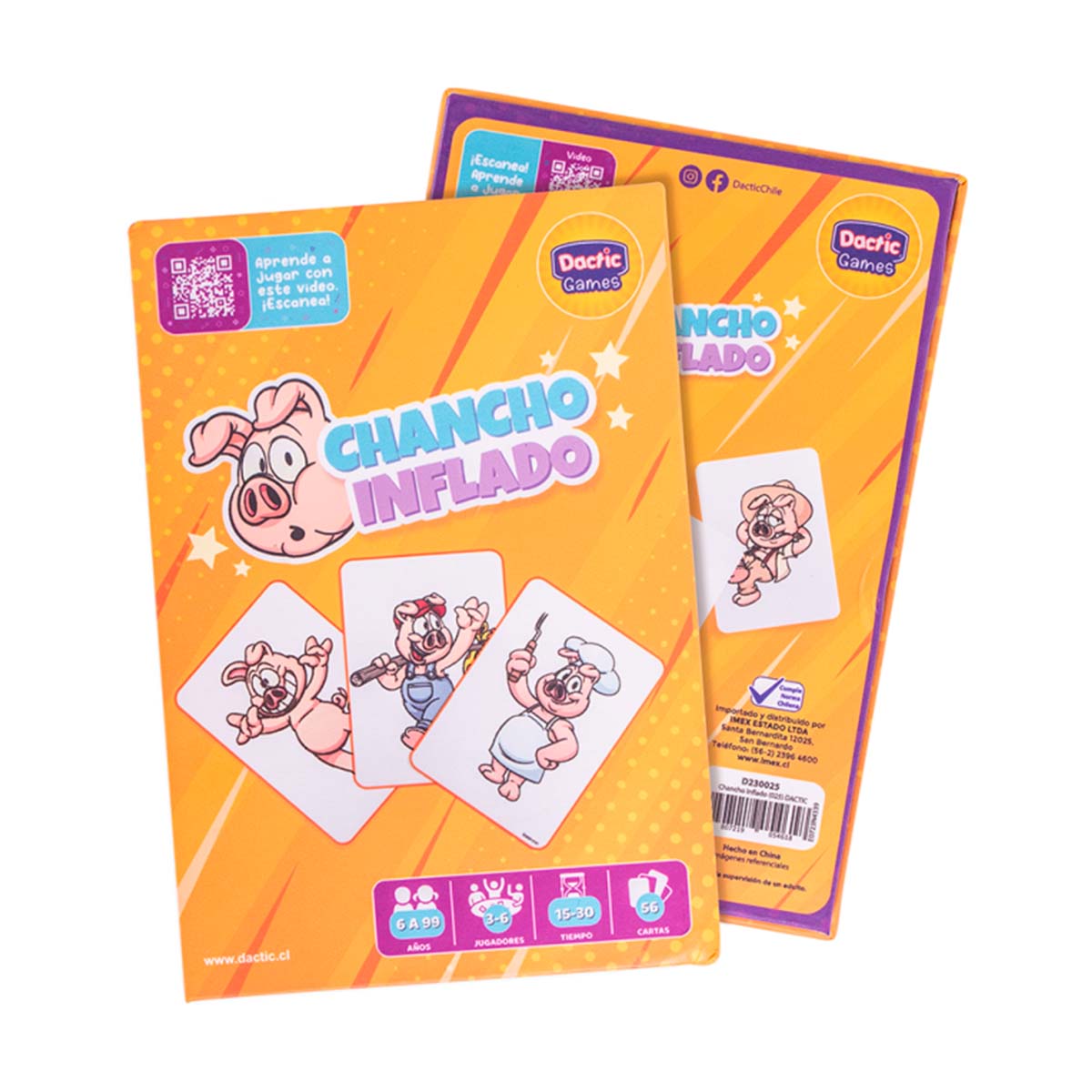 Juego Chancho Inflado Dactic - Ofieduc