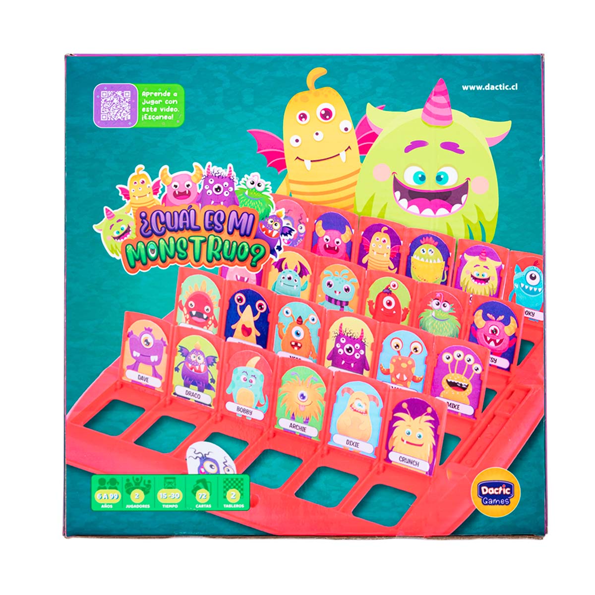 Juego De Mesa. Cuál Es Mi Monstruo