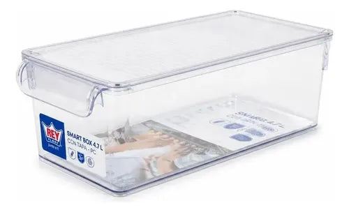 Smart Box 4.7 L con Tapa Transparente Reyplast - imagen 3