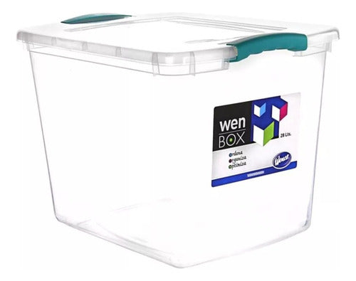 Caja Organizadora 45 Litros Transparente