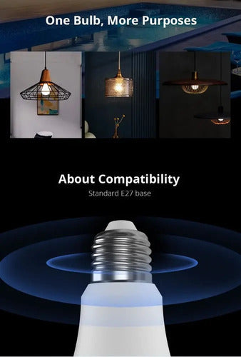 Ampolleta LED Inteligente Sonoff Wi-Fi E27 Blanca - imagen 10